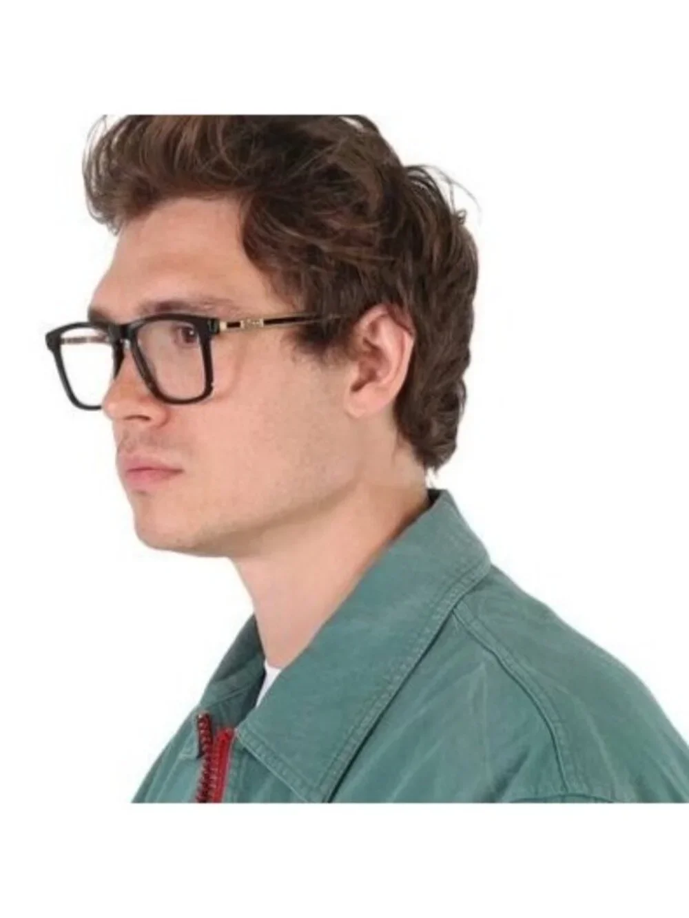 Gucci GG0561ON 001 Eyeglasses Black 54mm Square Frame